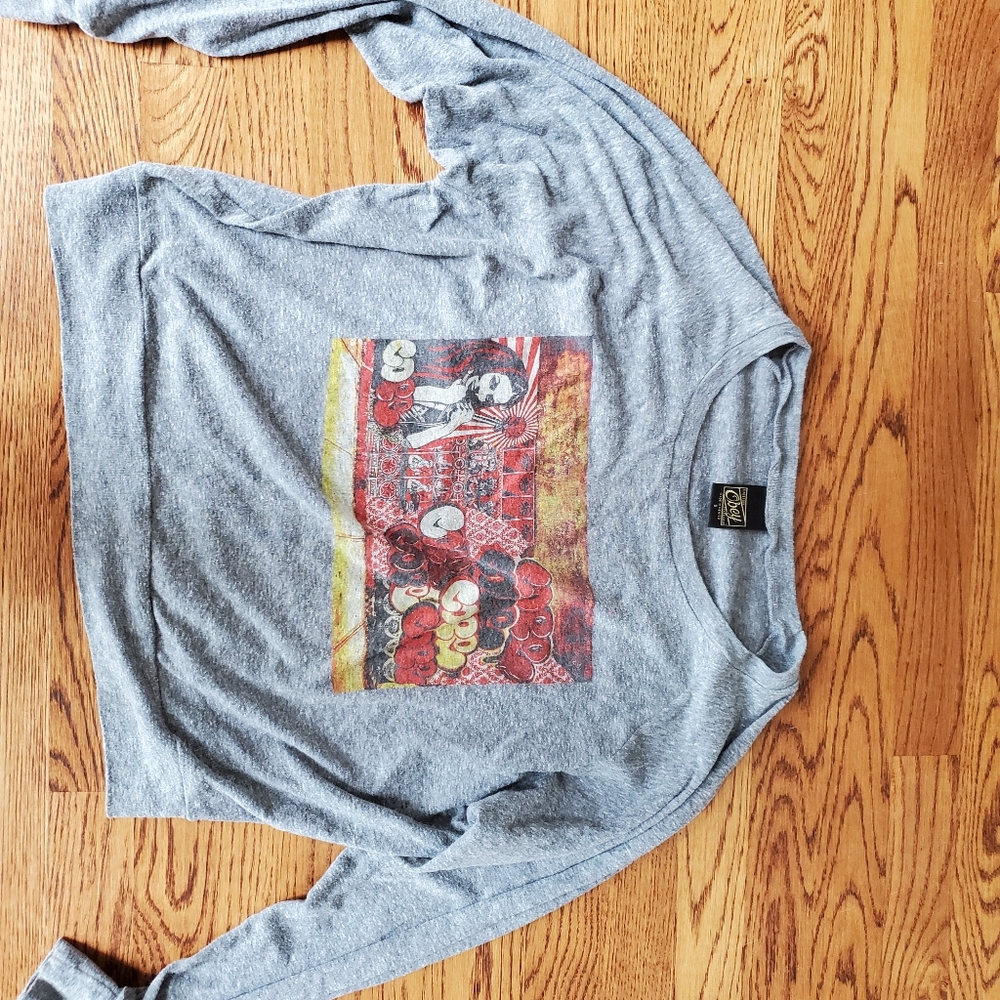 Obey crop top